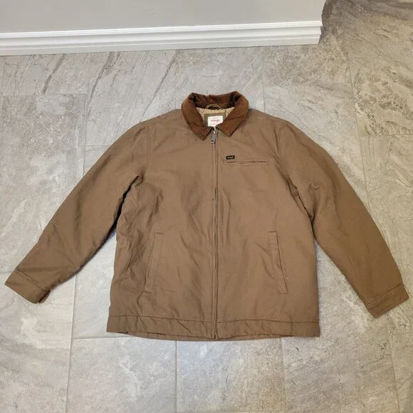 NWT Costco Viral TikTok Wrangler Canvas Work Jacket Medium XL